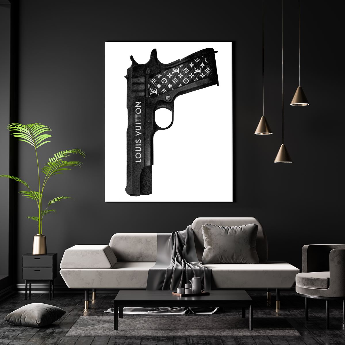 LV Pistol – Canvas Cultures