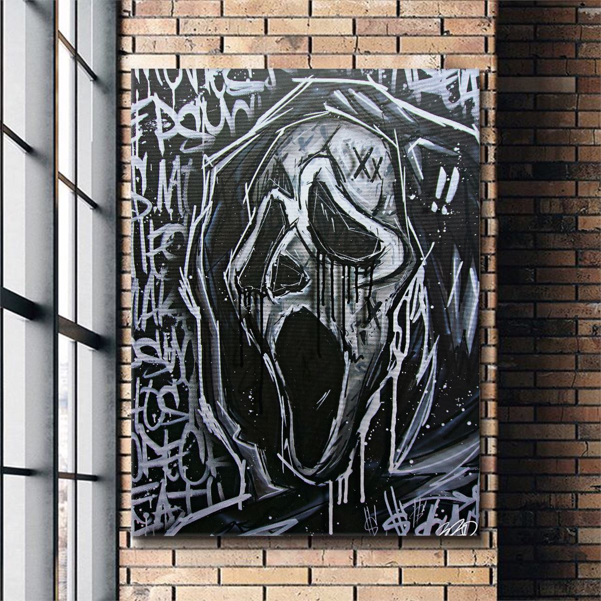Pyrography Ghostface Scream Ghostface Drawing