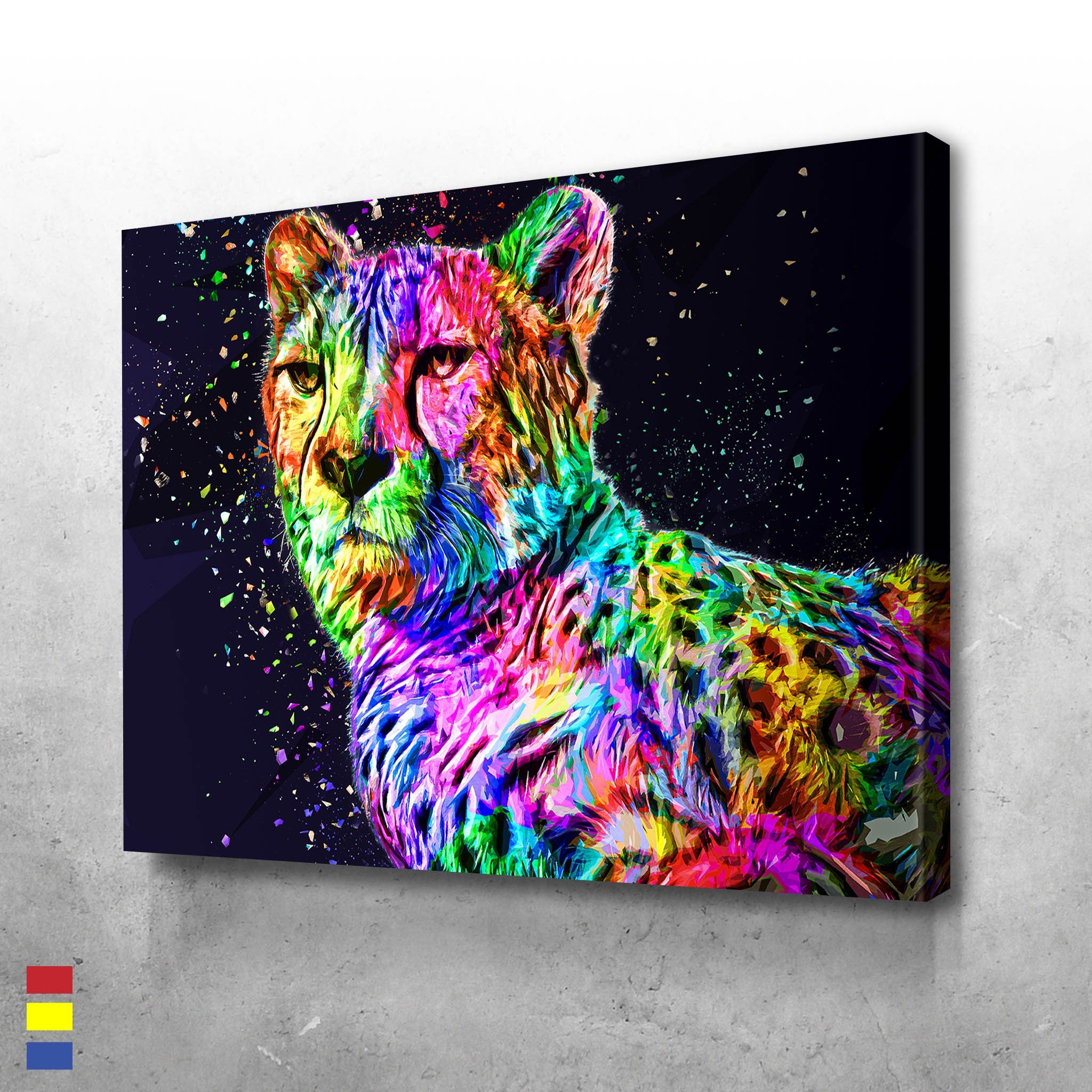 Colored Leopard