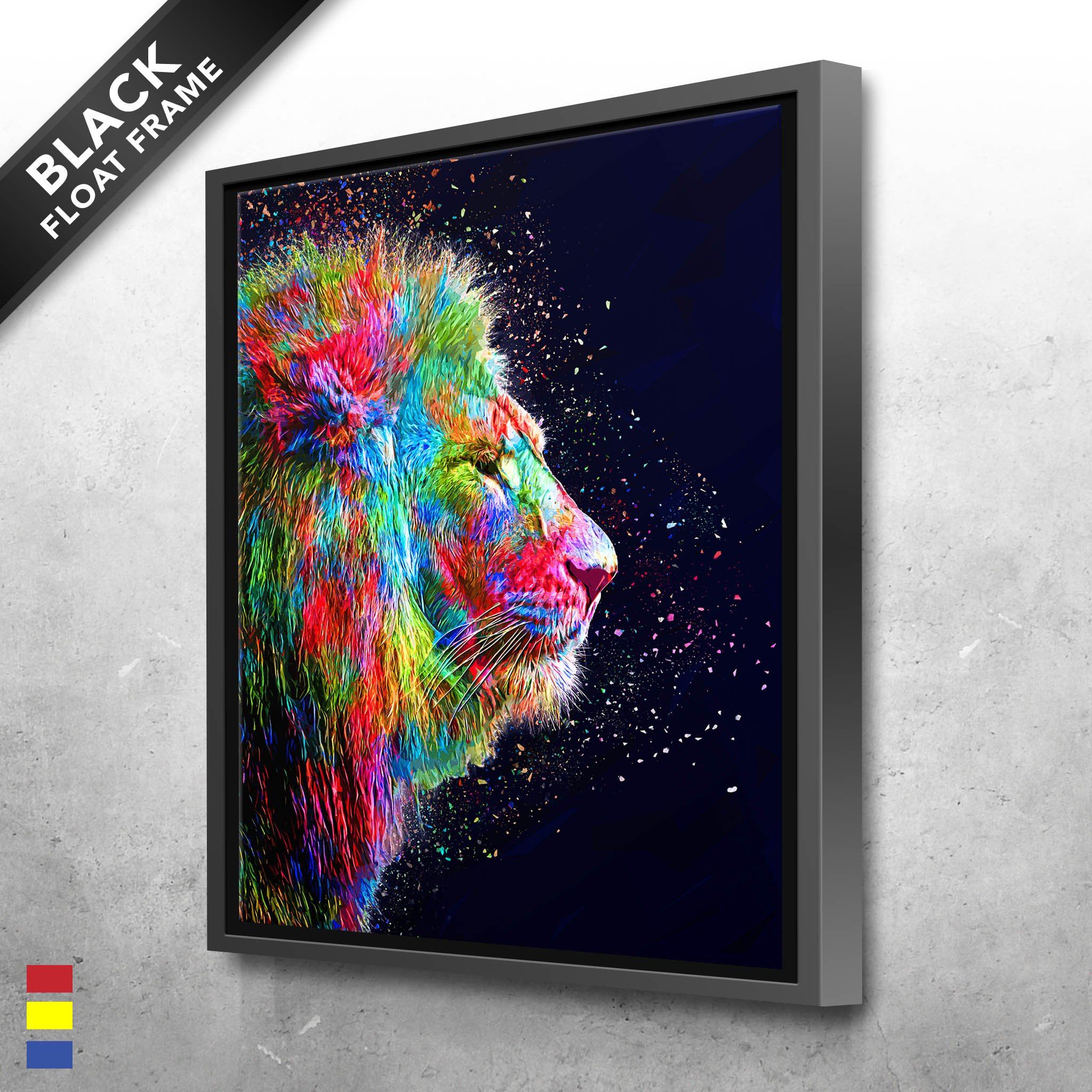Colored Lion