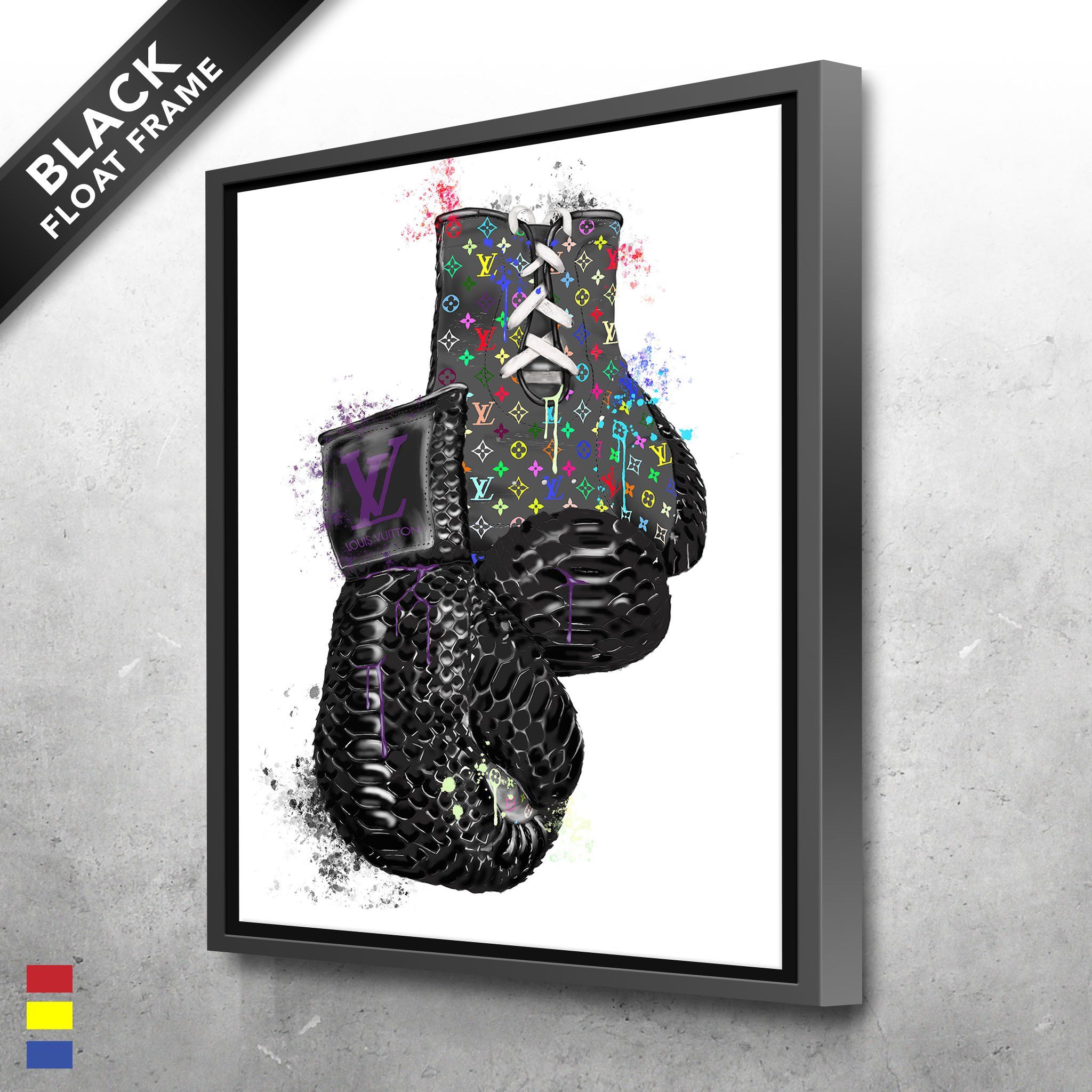 Art, Versace Boxing Gloves Canvas Painting