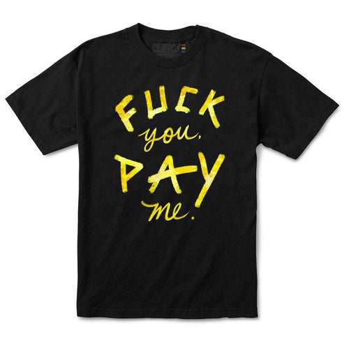 Pay Me T-Shirt In Black