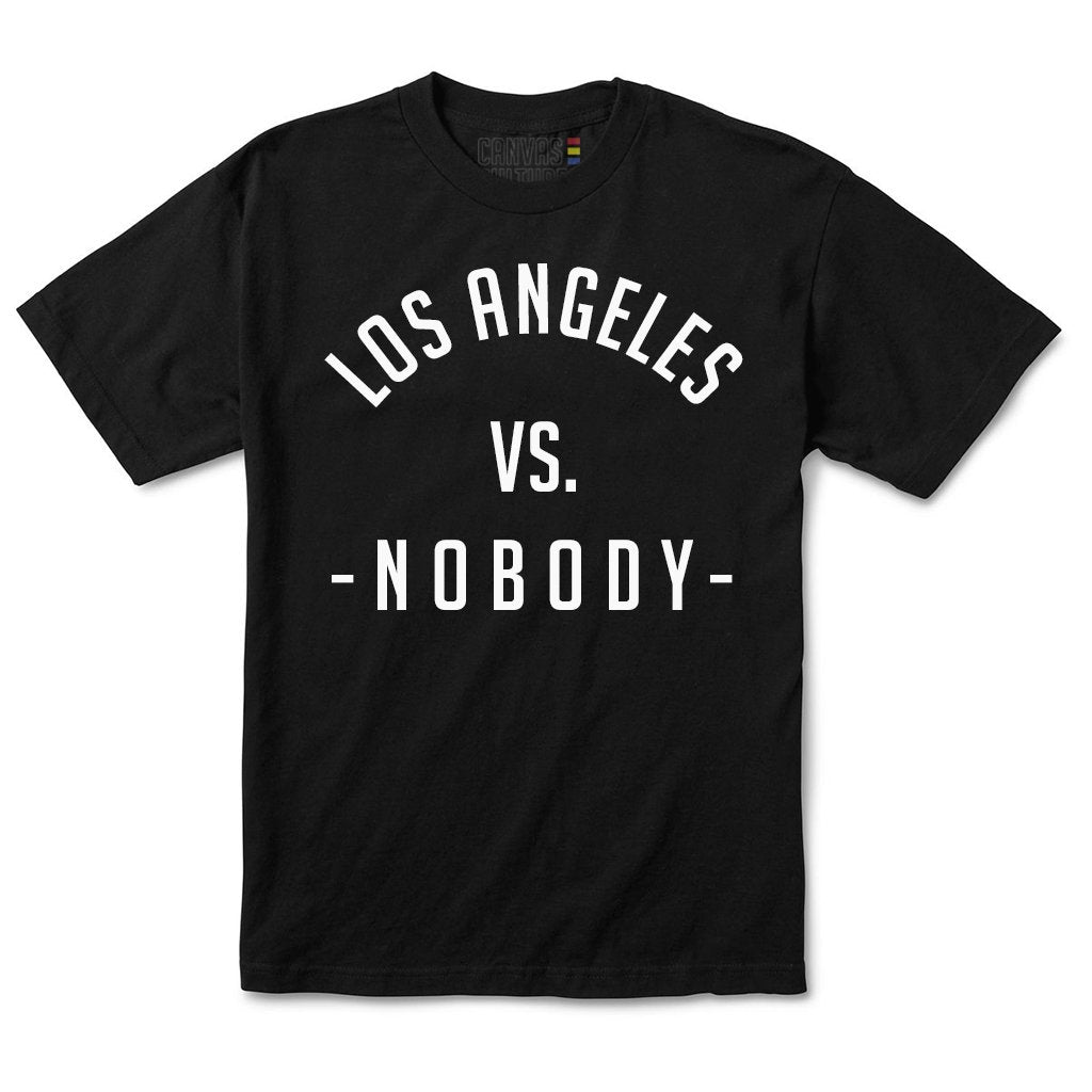 Los Angeles Vs. Nobody T-Shirt In Black