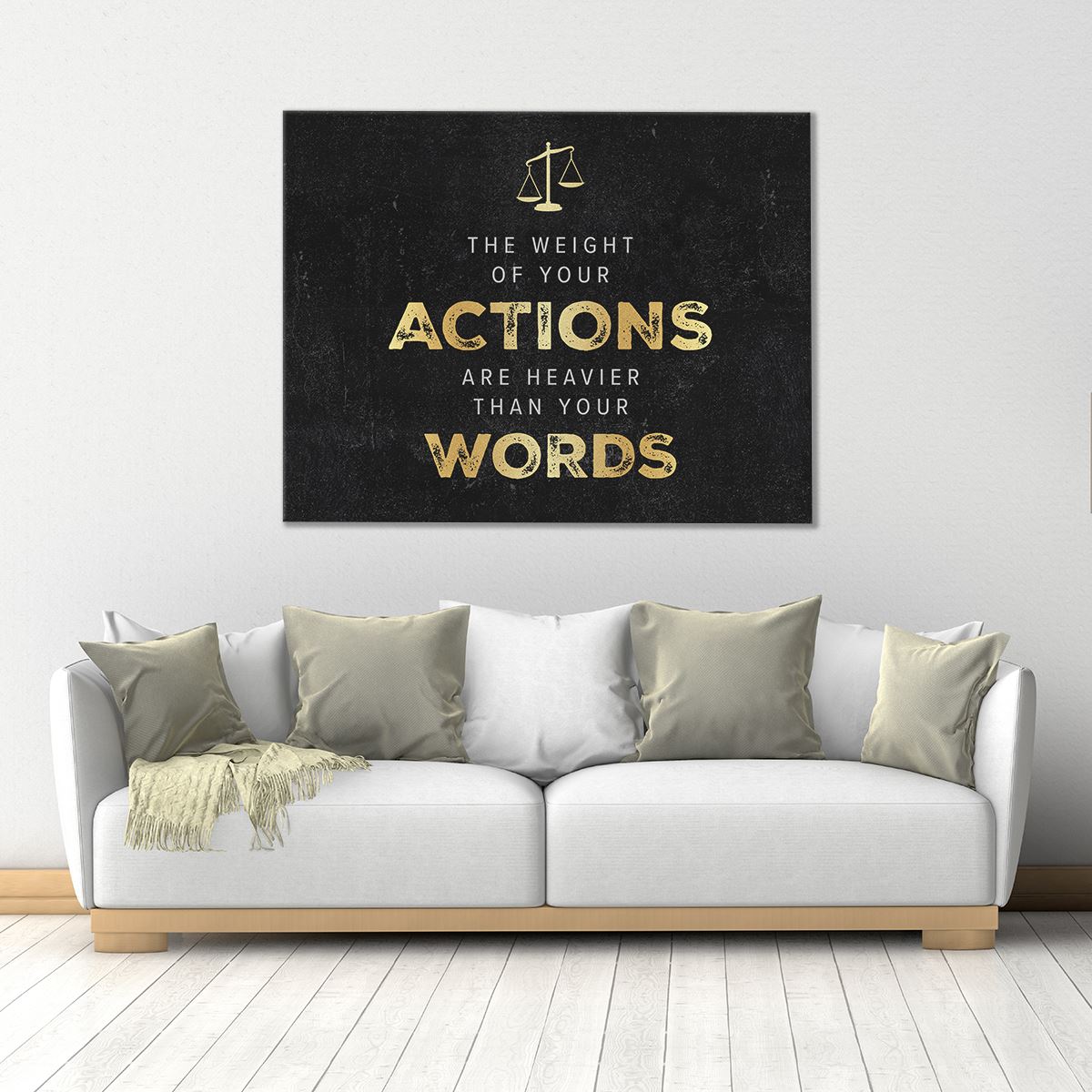 Actions over Words