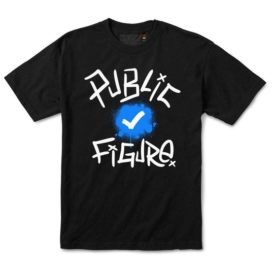 Public Figure T-Shirt In Black