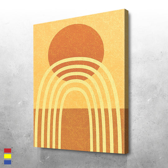 Rainbow Sun Desert