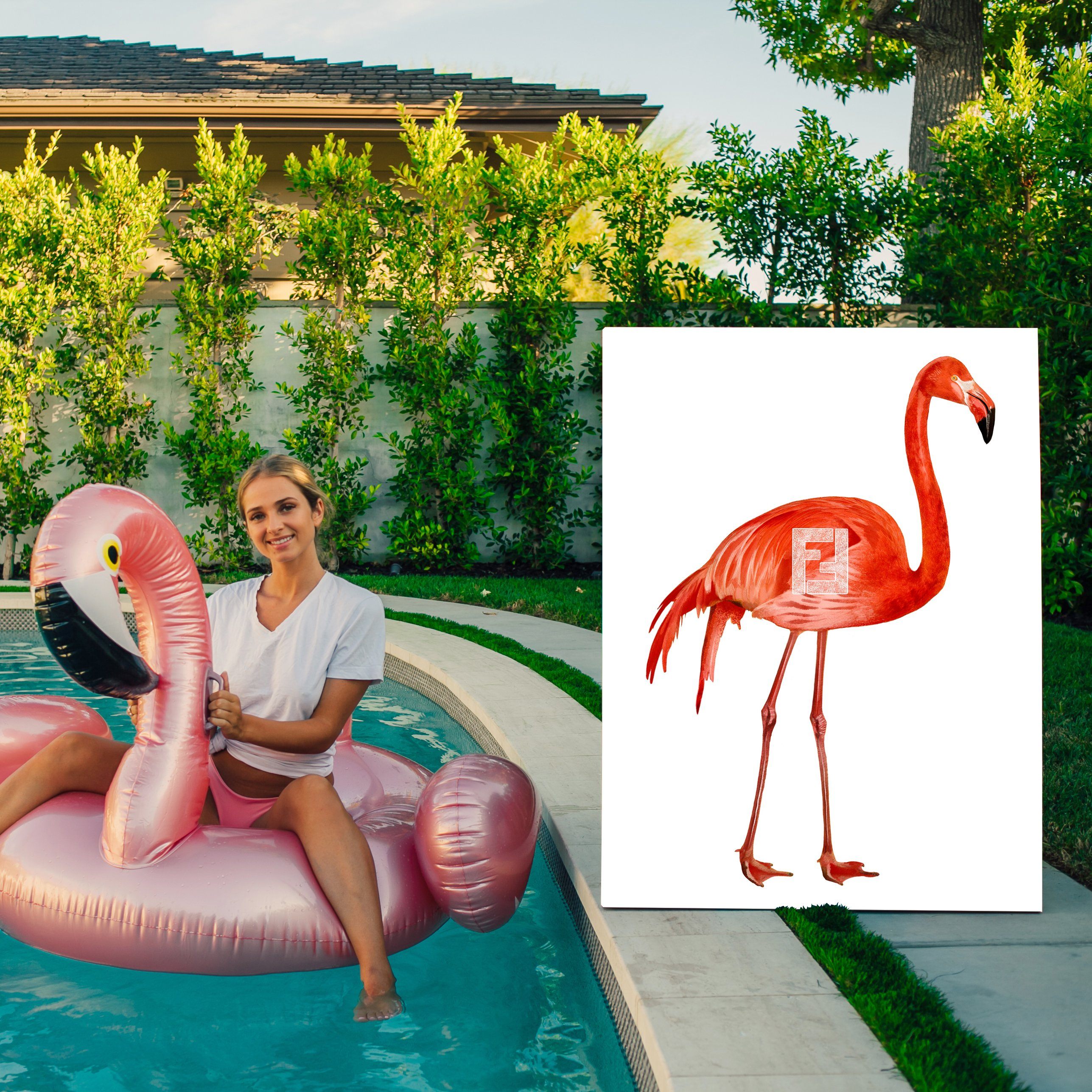 Fendi Flamingo