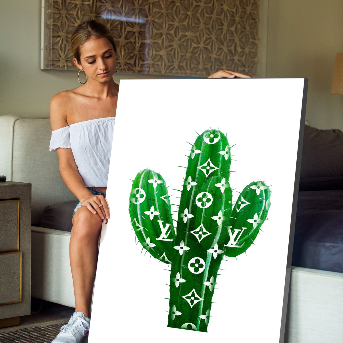 LV Cactus Art, Fashion Art