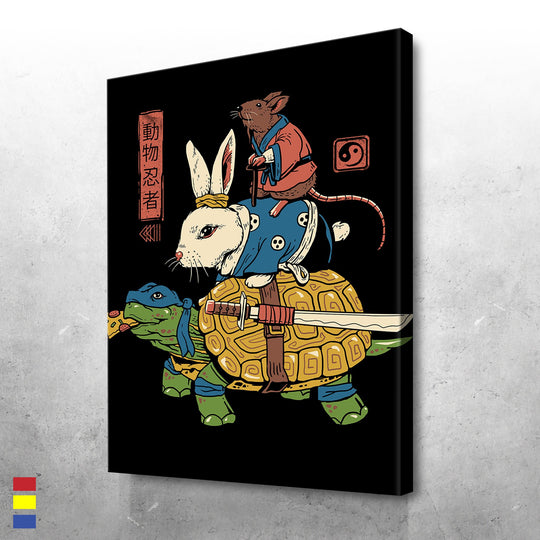 Kame, Usagi, and Ratto Ninjas