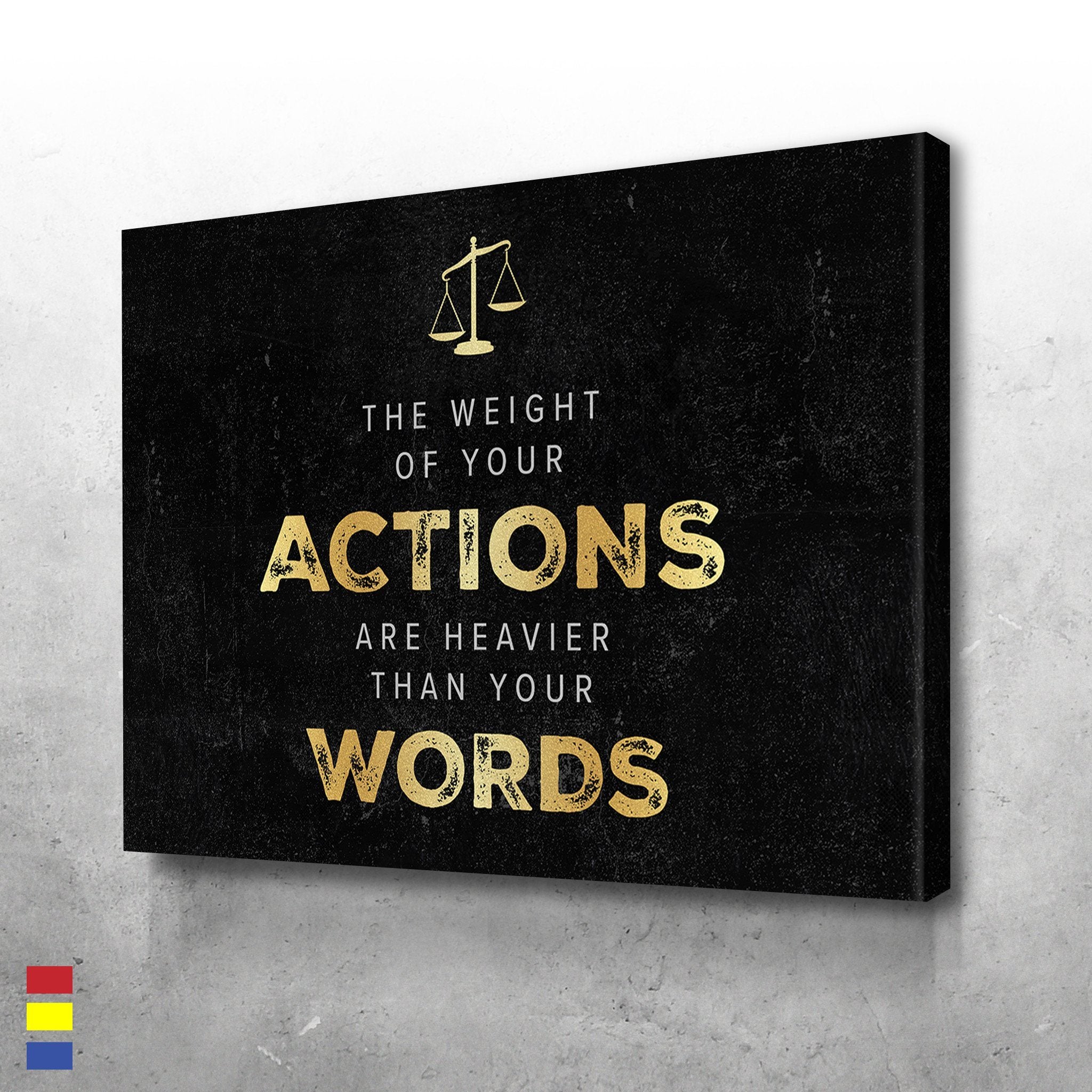Actions over Words