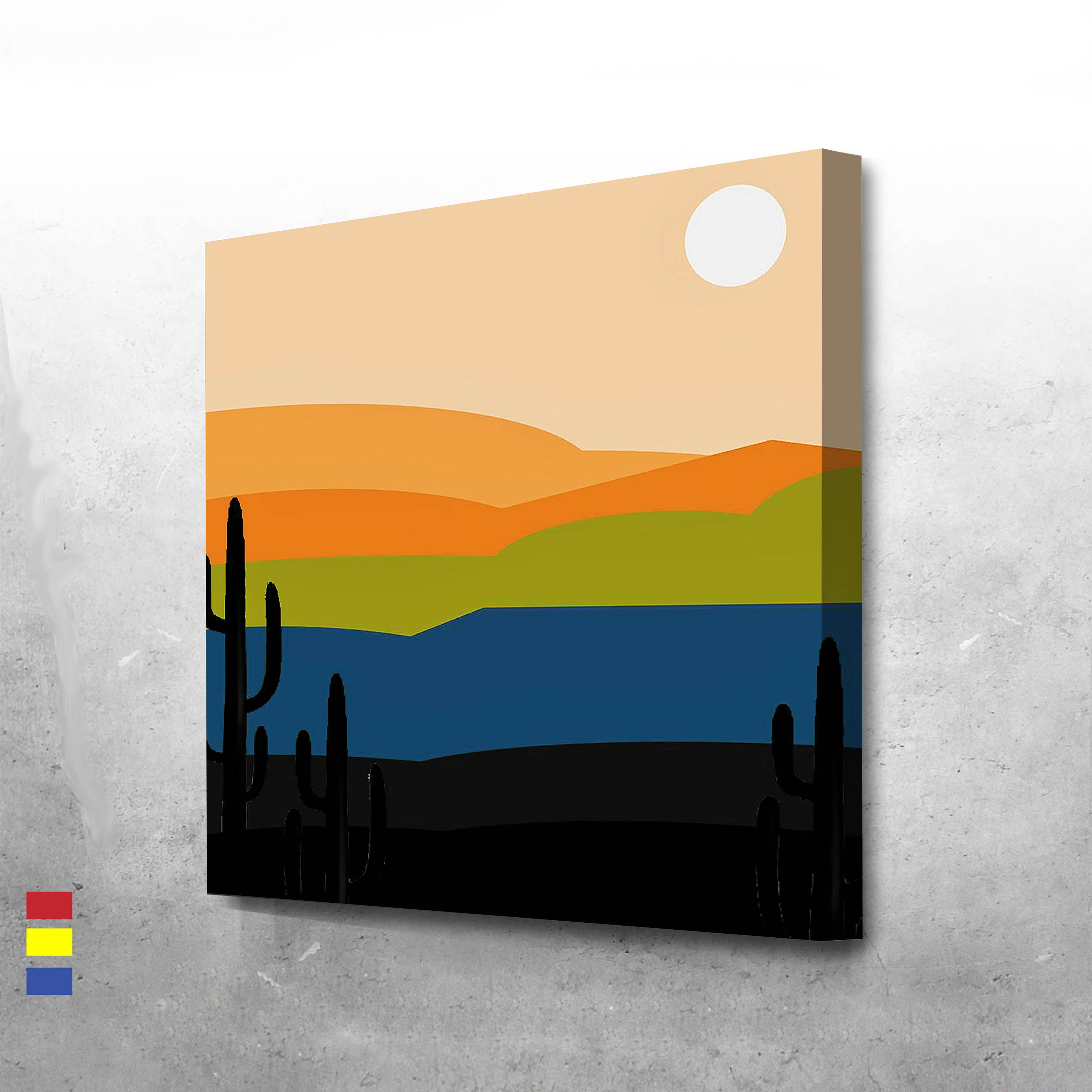 Mod Desert Landscape I
