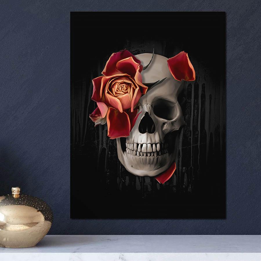 A Rose on the Skull